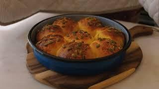 Skinnymixers Pumpkin Dinner Rolls in the Thermomix