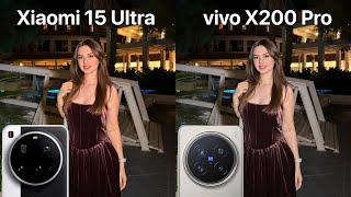 Xiaomi 15 Ultra vs vivo X200 Pro Camera Test Comparison