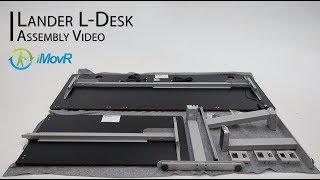 iMovR Lander L-Desk Assembly