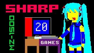 Sharp MZ-1500 (20 Games)