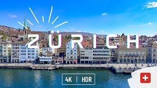 【4K  Zürich】   City walk •  Tasting ⌜marriage⌟ of old-world charm and modern sophistication  • 