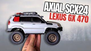 NEW Axial SCX24: Lexus GX 470 Unboxing & First Run