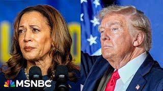 Trump triples down on racist attacks against Harris