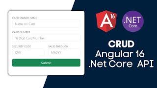 Asp.Net Core Web API CRUD with Angular 16