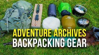 Adventure Archives Backpacking Gear UPDATED 2023!