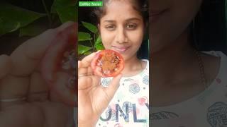 TOMATO FACIAL AT HOME |COFFEE & TOMATO FACIAL FOR NATURAL GLOWING SKIN #yt #glow #coffee #tomato #yt