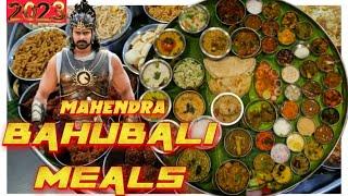 Best Buffet on Table in Chennai | Ponnusamy Bahubali Non Veg Thali Meals | 2023 Upgraded Version 