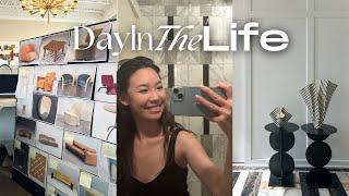 Day in the life of an Interior Designer at Kelly Wearstler ｜Life updates, work routine, tennis