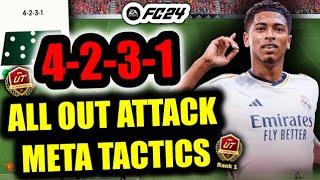 Best 4231 Ultra Attacking Meta Tactics to Win More Games (Elite Division) on FC 24 TOTS