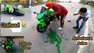 Dost Ne Zx10r Ka Karwa Diya Crash  Total Loss