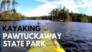 Kayaking in New Hampshire at Pawtuckaway State Park