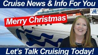 CRUISE NEWS! MERRY CHRISTMAS FROM LETS GO TRAVEL TIPS & ALLISON & GORDON YOU ALL ARE AMAZING!