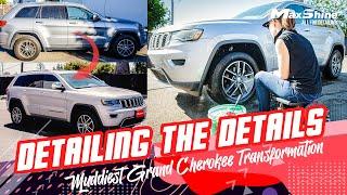 Muddiest Grand Cherokee Transformation Detail Wash  | Car Detailing | Maxshine USA