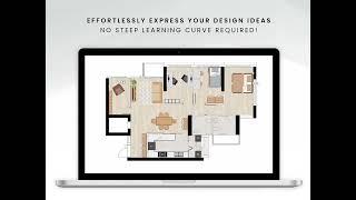 Ultimate Floor Planning Tool in PowerPoint | Color | Metric