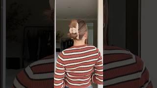 COZY CLAW CLIP HAIRSTYLE IDEA