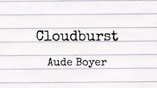 Cloudburst (Official lyrics video) - Aude Boyer