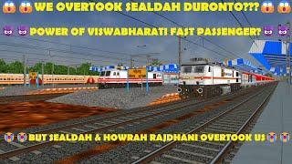 Journey In Vishwabharati Fast Passenger With Lot's of Traffic From Howrah To Noadar Dhal (Rampurhat)