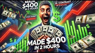 How I Made $400 in 2 Hours Trading Stocks| Delta Edge Artificial Intelligence | WhatsApp 9113211787