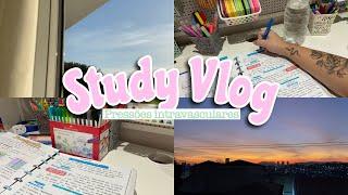 Study Vlog #15 - Resumo da Pós-graduação  (Pressões intravasculares)