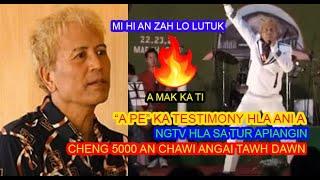 PU NGURTHANGVELA LUNG AWI LO A HLA CHUNGCHANG A SAWI CHHUAK [REACTION]