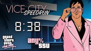 GTA Vice City Speedrun - Any% SSU - 8:38 [PB]