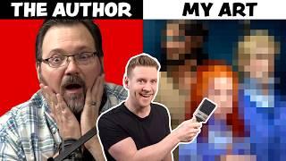 Painting characters EXACTLY as described - and Showing the Author?! (Brandon Sanderson Edition!)