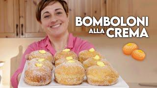 Custard Bomboloni Easy Recipe - Homemade by Benedetta