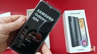unboxing Samsung Galaxy A04 (New model 2023) review, test camera