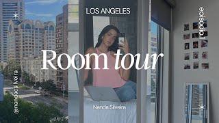 Decorando meu quarto em Los Angeles | tour pelo meu quarto