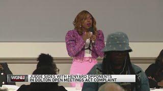 Dolton drama: Judge sides with trustees over Henyard in meeting squabble