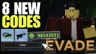 *NEW CODES* ROBLOX EVADE CODES 2024 OCTOBER | EVADE CODES | EVADE CODE