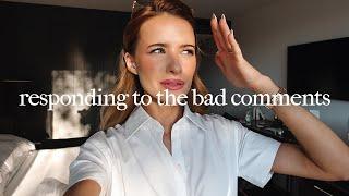 RESPONDING TO THE BAD COMMENTS AND EASY SUMMER MAKEUP LOOK | VICTORIA