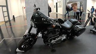 Harley Davidson FLSB Sport Glide HD motor moto bike motorcycle 107 cruiser walkaround V1885