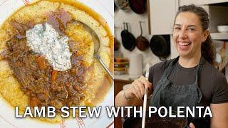 Celebrate Oven Season With A Bowl Of Succulent Lamb Stew And Polenta