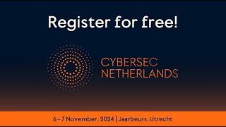 Visit Cybersec Netherlands 2024