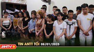 Tin tức an ninh trật tự nóng, thời sự Việt Nam mới nhất 24h tối ngày 8/1 | ANTV