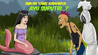 Ocong dan Maman Mancing dapat Ikan Duyung Super Cantik - Kartun Pocong Lucu