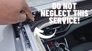 ATTENTION ALL CAR OWNERS WITH SUNROOFS BE SURE TO ADD THIS TO YOUR ROUTINE MAINTENANCE PLAN!