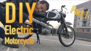 DIY electric motorcycle conversion with 1969 Honda - Part 1: Planning