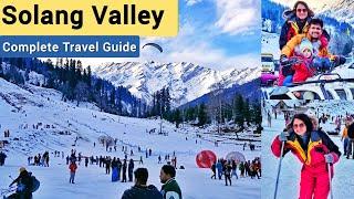 Solang Valley Manali | Manali Tourist Places | Manali Solang Valley Activities Price Manali Vlog