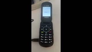 Ol' Skool Samsung SCH-U365 Gusto 2 Verizon Cell Phone Flip Phone And Charger