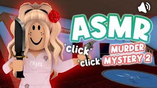 ROBLOX Murder Mystery 2 but it's Keyboard ASMR! *VERY CLICKY*