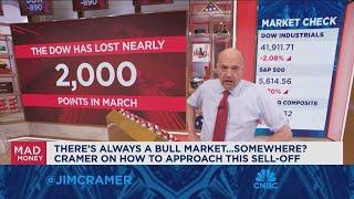 Jim Cramer talks how to approach this sell-off