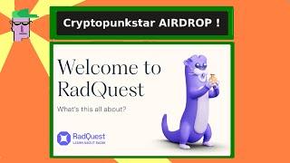 Radix Airdrop avec requêtes Radquest ! Gagner des RDX tout de suite !