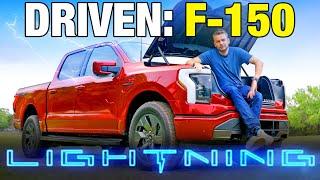 2022 Ford F-150 Lightning First Drive | Ford's Electric Truck Hits the Streets | Price, Range & More