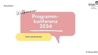 Programmkonferenz 2034