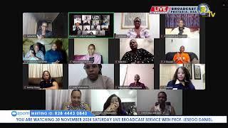 30 NOVEMBER 2024 SATURDAY LIVE BROADCAST SERVICE WITH PROF. LESEGO DANIEL PART 3