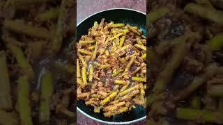 Bengali special Kochur Loti recipe#shorts #youtubeshorts #viralvideo #cooking #shorts