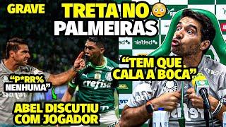 A AMEAÇA FURl0SA DE ABEL AO APONTAR NA CARA DE JOGADOR DO PALMEIRAS E FICAR TRANSTORNAD0 COM VEXAME