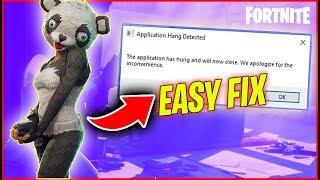 Fortnite Season X - Application hang detected fortnite Error Easy Fix